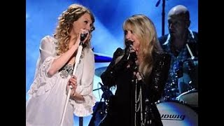 Stevie Nicks Reveals Taylor Swift Bracelet Shes Worn for a Year [upl. by Esiocnarf348]