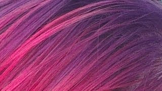 How To Dye A Gradient In Your Hair From Purple To Red [upl. by Faludi]