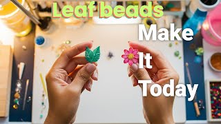 What If You Could Create Stunning Leaf Beads in Just 10 Minutes [upl. by Anita901]