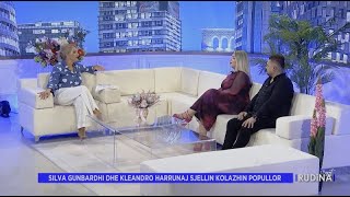 Rudina  Kolazh popullor Silva Gunbardhi dhe Kleandro Harrunaj ndezin studio [upl. by Laird229]