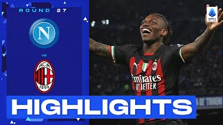 NapoliMilan 04  Leao and the Rossoneri stun league leaders Goals amp Highlights  Serie A 202223 [upl. by Ardnasal]