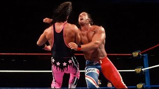 Bret Hart vs The British Bulldog SummerSlam 1992 Highlights [upl. by Lebana292]