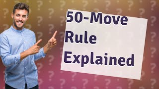 Is the 50move rule in chess real [upl. by Valdas]