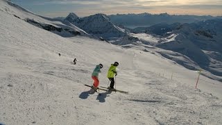 BreuilCervinia Il Ventina terza pista più bella del mondo [upl. by Parish]