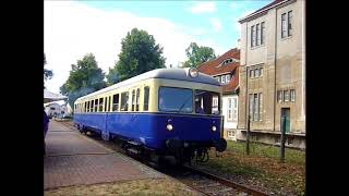 Eystrup Historischer Güterumschlag Esslinger Triebwagen T2 des DEV [upl. by Neliak]