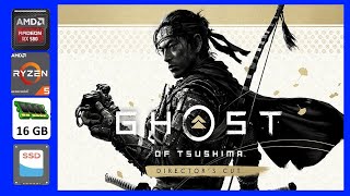 Ghost Of Tsushima Fps Test On Ryzen 5 4500 Radeon Rx 580 16Gb Ram SSD 1440x900 [upl. by Aseek]