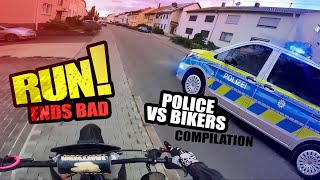 BIKERS VS COPS  Motorcycle Police Chase Compilation 2024 [upl. by Clothilde]