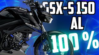 Suzuki 150 GSXS 💙Review y análisis con ABS❌2 [upl. by Sik]