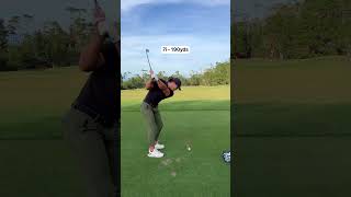 Micah Morris Stock Yardages  TaylorMade Golf [upl. by Arikaahs]