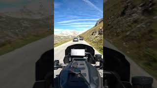 shorts PURE DRIVING Col de lIseran 2764m France RAW Onboard Route des Grandes Alpes alps [upl. by Wurst]