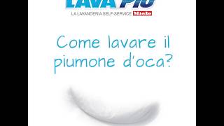 Come lavare un piumino doca [upl. by Aikal]