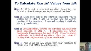 Chapter 5 – Thermochemistry Part 10 of 11 [upl. by Akkin]