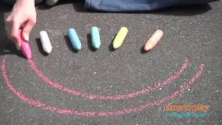 Glitter Sidewalk Chalk from Crayola [upl. by Theresa]