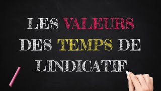 LES VALEURS DES TEMPS DE LINDICATIF  Tout ce que vous devez savoir [upl. by Atalayah683]