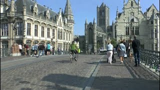 Walk around Ghent Belgium [upl. by Shaw]