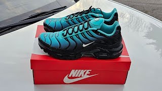 Nike Air max plus Light retro  Nike tuned 1 Aqua blue black [upl. by Agamemnon]