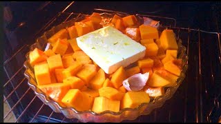 Comment cuisiner facilement la courge butternut  Essayez cette recette de butternut et feta [upl. by Twitt]