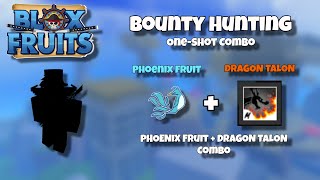 Blox Fruits  Easy OneShot Combo   Awakened Phoenix Fruit  Dragon Talon   New Update 172 [upl. by Ybhsa]