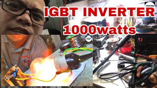 IGBT transistor is more durable to use in inverter Have you tried using it 12volts to 260 volts [upl. by Epilihp]