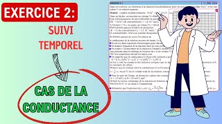 Exercice 2  suivi temporel par mesure de conductance [upl. by Areem]