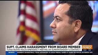 School superintendent in Tolleson claims harassment from board member [upl. by Aziul]