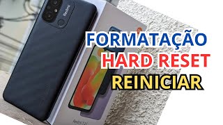 COMO FORMATAR REDMI 12C REDMI 12 XIAOMI  HARD RESET RESTAURAR ZERAR DE FÁBRICA  HOW TO RESTART [upl. by Ettelliw]