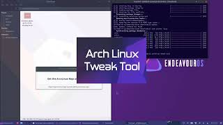 ArcoLinux  2803 IT is all Arch Linux  Installing ArchLinuxTweakTool on anything Arch based [upl. by Cello37]