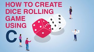 Roll and Dice game in C program  How to make Roll and Dice game in C [upl. by Haimes753]