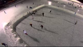 Broomball Aerial Videography [upl. by Namielus]