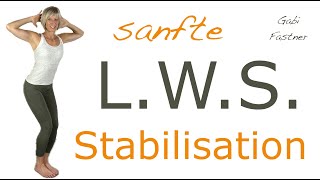 🌾 16 min sanfte LWS Stabilisation  schmerzfreier unterer Rücken ohne Geräte im Stehen [upl. by Negaem235]