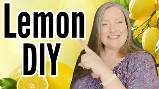 Lemon DIY Summer Sign Home Sweet Home Lemon Home Decor DIY [upl. by Ecinrev]