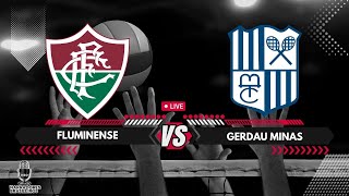 FLUMINENSE x GERDAU MINAS  Superliga Feminina de Vôlei  Quartas de Final  29032024 [upl. by Weihs]