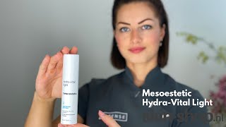 Mesoestetic HydraVital Light │ skinshop [upl. by Aydidey]