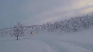 Kittelfjäll Sweden snow powder [upl. by Strader485]