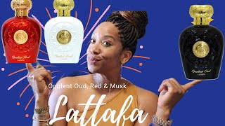 Lattafa Opulent Musk Opulent Red amp Opulent Oud [upl. by Reffotsirhc]