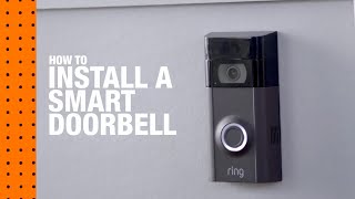 How to Install a Wireless Smart Doorbell Easy and Simple [upl. by Ellesij]