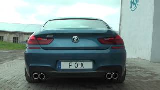 FOX Exhaust  BMW F12 640i 235KW [upl. by Sikes]