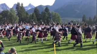 Canmore Highland Games 2012 Finale [upl. by Dutch]