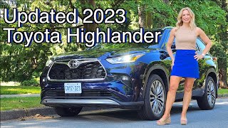 2023 Toyota Highlander Review  Is the new engine any good [upl. by Jakob]