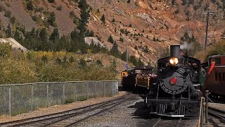 GLrr Locomotive 111 Arriving At Silver Plume [upl. by Notsehc]