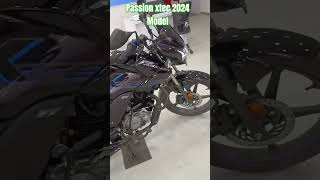 Hero passion Xtec 2024 Model on road Price viralshortvideosviralvideo [upl. by Aissirac]