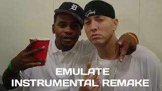 Eminem  EmulateInstrumental Remake [upl. by Utica]