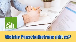 Welche Pauschalbeträge gibt es [upl. by Nod]