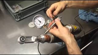 Schrader valve nitrogen tool [upl. by Einahpetse]