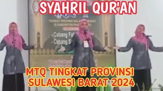 PESERTA SYARHIL QURAN TINGKAT PROVINSI SULAWESI BARAT 2024 [upl. by Akenaj233]