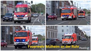 Erstmalig Voralarm Löschzug Feuerwache 1 Mülheim ad Ruhr [upl. by Rema565]