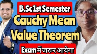 Cauchy Mean Value Theorem bedkdian math mjpru bsc1stsemester [upl. by Acimat373]