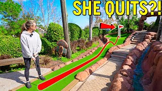 This Mini Golf Course Might Make Elisha Quit Forever [upl. by Layney]