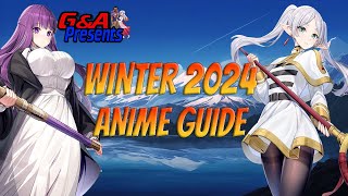 Waifu Wars Winter 2024 Anime Preview Guide [upl. by Ahsikram]