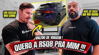 CARIANI VOLTOU E QUER A NAVE DO JÚLIO  A RSQ8 VAI SER DELE [upl. by Auqinihs426]